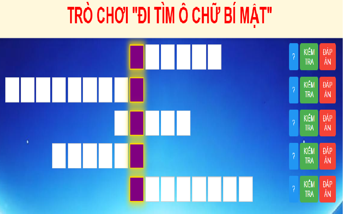 Ô chữ bí mật